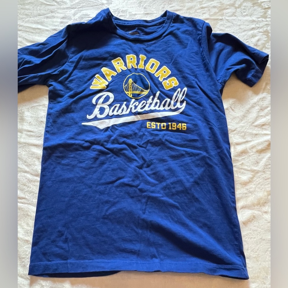 NBA Basketball Golden State Warriors Cotton Boys Cotton Tee